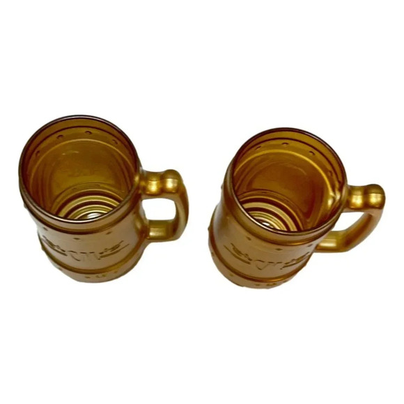 Captain Morgan Gold  Rum Tankard Glasses Lot 2 Pasabahce Limited Edion - Picture 5 of 9
